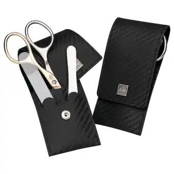 Douglas ERBE Carbon Manicureset etui LADY serie 'Carbon', zwart, 3 st aanbieding
