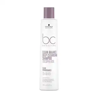 Douglas Schwarzkopf Professional BC BONACURE Clean Balance Clean Balance Deep Cleansing Shampoo aanbieding