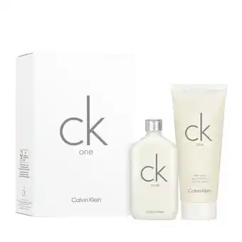 Douglas CALVIN KLEIN ck one EdT + Shower Gel aanbieding