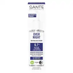 Douglas Sante Overnight Revitalizer Serum aanbieding