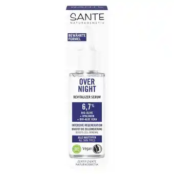 Douglas Sante Overnight Revitalizer Serum aanbieding