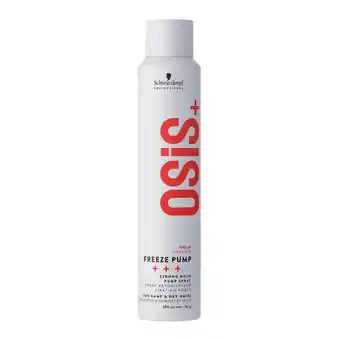 Douglas Schwarzkopf Professional OSiS+ Hold Freeze Pump aanbieding
