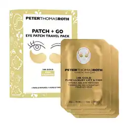 Douglas Peter Thomas Roth Patch + Go Travel Pack 4-pairs 24K Gold aanbieding