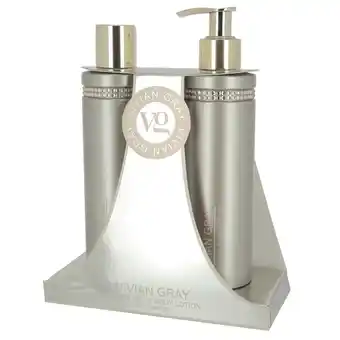 Douglas Vivian Gray Crystals in Brown Lichaamsverzorgingsset aanbieding