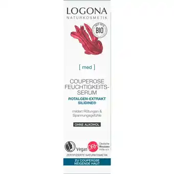 Douglas Logona Med Rode-algenextract van Couperose SILIDINE aanbieding
