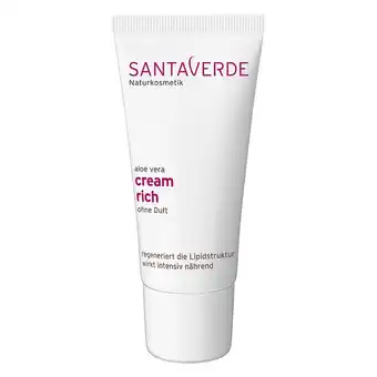 Douglas Santaverde Aloe Vera Cream Rich – Fragrance Free aanbieding