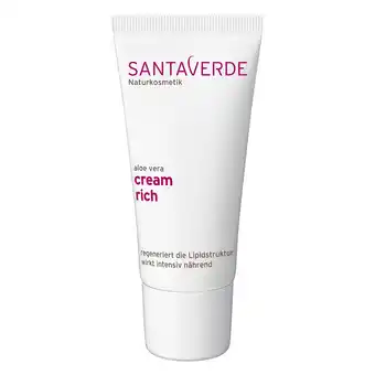 Douglas Santaverde Aloe Vera Cream Rich aanbieding
