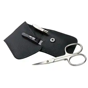 Douglas ERBE Siena Manicure Set Pocket Case Range Siena, black, 3 pcs aanbieding