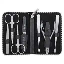 Douglas ERBE Carbon Manicure Zipper Case Range Carbon, black, 7 pcs aanbieding