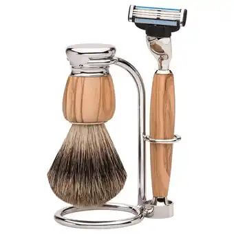 Douglas ERBE MilanoSerie , olijfhout, 3 stuks aanbieding