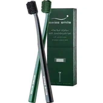 Douglas Swiss Smile herbal style Soft Toothbrush Set aanbieding