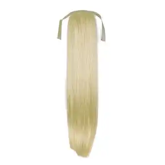 Douglas Fashiongirl Clip in paardenstaarthaarverlenging #60 Platinum Blonde - Smooth aanbieding