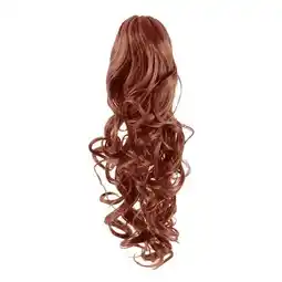 Douglas Fashiongirl Clip in paardenstaarthaarverlenging #33 Rood -Brown - Lured aanbieding