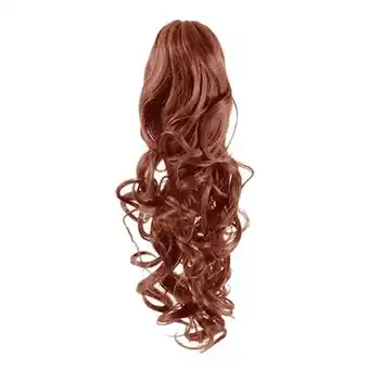 Douglas Fashiongirl Clip in paardenstaarthaarverlenging #33 Rood -Brown - Lured aanbieding