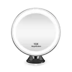 Douglas UNIQ Zuigbekerspiegel met LED-licht en 10x vergrotingszwart aanbieding