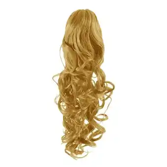 Douglas Fashiongirl Clip in paardenstaarthaarverlenging #27 Mittelblond - gelokt aanbieding