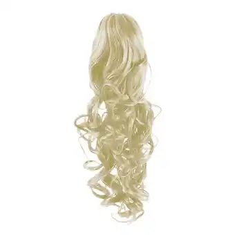 Douglas Fashiongirl Clip in paardenstaarthaarverlenging #60 Platinum Blonde - gelokt aanbieding