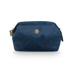 Douglas PIP Studio Velvet Quiltey Days make-up tas blauw aanbieding