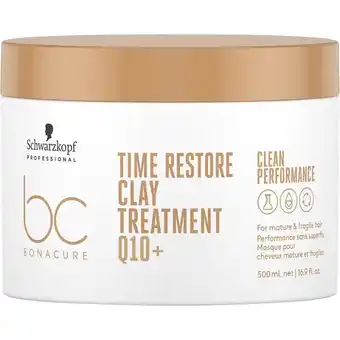 Douglas Schwarzkopf Professional BC BONACURE Q10 Time Restore Clay Treatment aanbieding