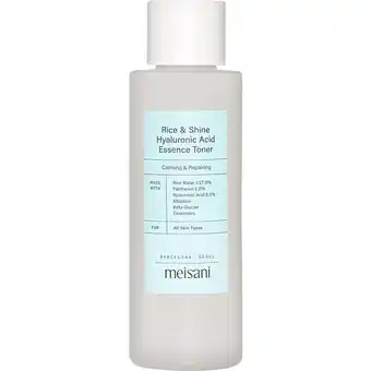 Douglas Meisani Rice And Shine Hyaluronic Acid Essence Toner aanbieding