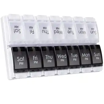 Douglas UNIQ Tablet box / doses box gedurende 7 dagen (ochtend / avond) aanbieding