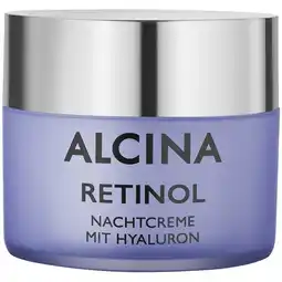 Douglas Alcina Retinol nachtcrème met hyaluronzuur aanbieding