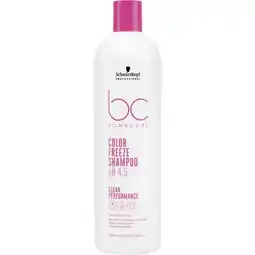 Douglas Schwarzkopf Professional BC BONACURE pH 4.5 Color Freeze BC COLOR FREEZE-shampoo aanbieding