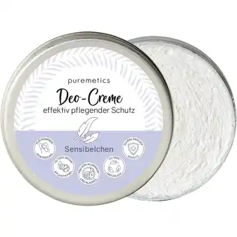 Douglas puremetics Gevoelige deodorantcrème aanbieding