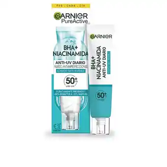 Douglas Garnier PURE ACTIEVE BHA + NIACINAMIDE Onzichtbare Matte Anti-Blemish Fluid SPF50+ aanbieding