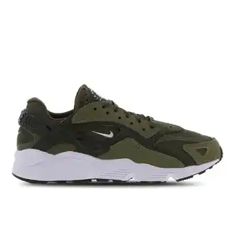 Foot Locker Nike Huarache Sneakers Heren - Groen - Maat 42.5 - Mesh/Synthetisch aanbieding