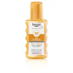 Douglas Eucerin ZONBESCHERMING olie dry touch transparante spray SPF50+ aanbieding