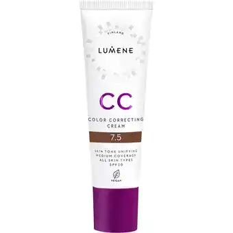 Douglas Lumene CC Kleurcorrigerende crème SPF 20 aanbieding