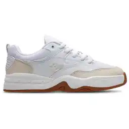 Foot Locker DC Shoes Dc Ascend Sneakers Heren - Wit - Maat 42 - Leer aanbieding