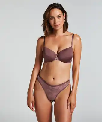 Hunkemoller Hunkemöller String Lea Paars aanbieding