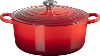 Coolblue Le Creuset Signature Ronde Braadpan 28 cm Kersenrood aanbieding