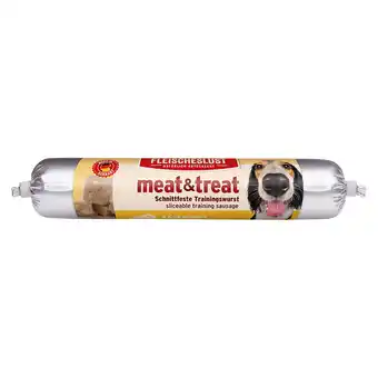 Zooplus Fleischeslust Meat & Treat Single Shot Training Sausage - Voordeelpakket: Kaasworst 3 x 80 g aanbieding