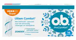 De Online Drogist OB ProComfort Tampons Super aanbieding