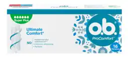 De Online Drogist OB ProComfort Tampons Super Plus aanbieding