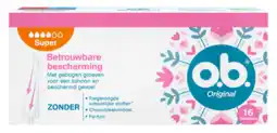 De Online Drogist OB Original Tampons Super aanbieding