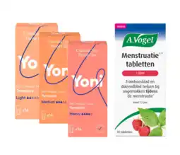 De Online Drogist Menstruatie tabletten en Yoni Tampons Combi aanbieding