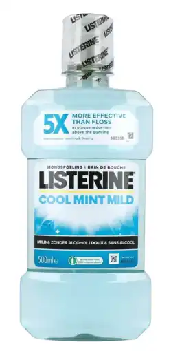 De Online Drogist Listerine Cool Mint Mild Mondspoeling aanbieding