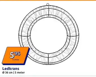 Action Ledkrans aanbieding
