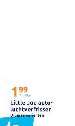 Action Little joe auto-luchtverfrisser aanbieding