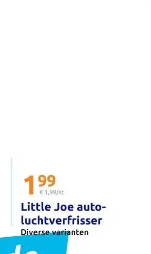 Action Little joe auto-luchtverfrisser aanbieding