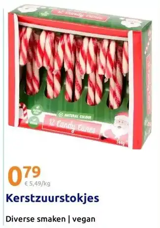 Action Kerstzuurstokjes aanbieding