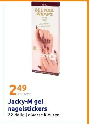 Action Jacky-M gel nagelstickers aanbieding