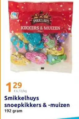 Action Smikkelhuys snoepkikkers & -muizen aanbieding