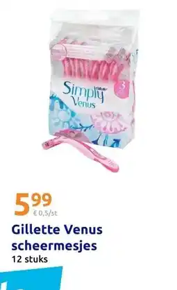 Action Gillette Venus scheermesjes aanbieding