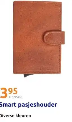 Action Smart pasjeshouder aanbieding