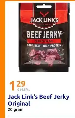 Action Jack Link's Beef Jerky Original aanbieding
